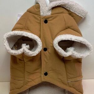 Cozy Dog Winter Sherpa Jacket in Size Medium by Jessica Simpson New Without Tags